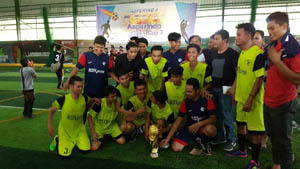 Tim RDX Jawara Futsal CUP III DPW Asperindo Riau 